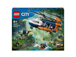 LEGO® City 60437 Helikopter badaczy dżungli w bazie za 339 zł w Lidl